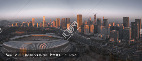 濟(jì)南CBD攝影圖