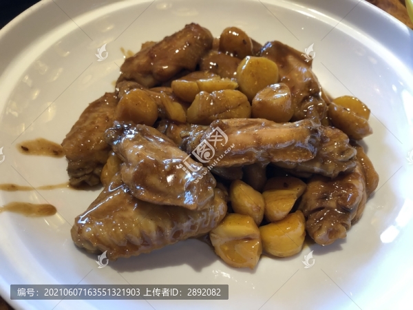 板栗雞翅