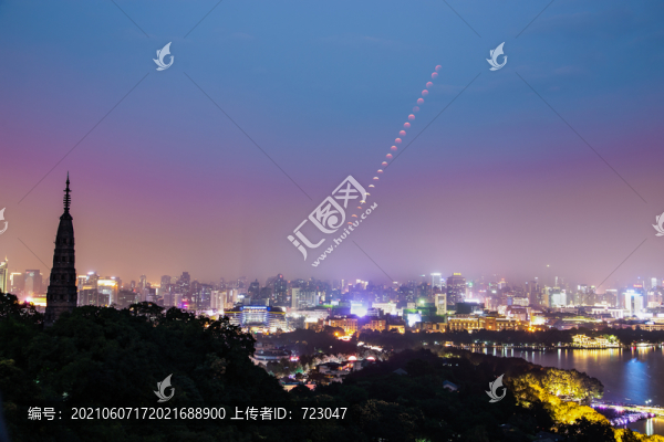 西湖夜色