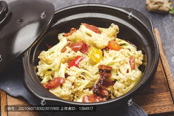 臘味啫啫花菜