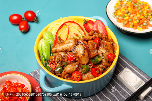 小炒肉蓋飯