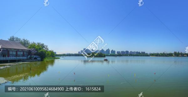 天津水上公園大畫幅