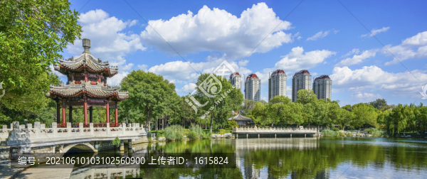 天津北寧公園大畫(huà)幅