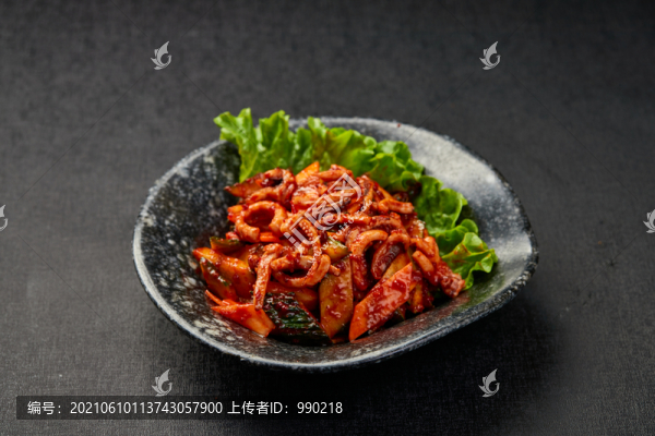 拌魷魚