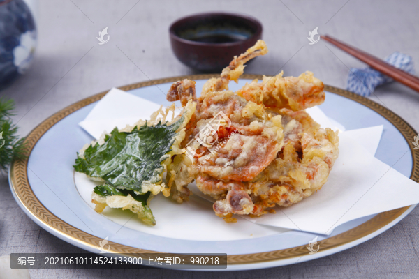 炸軟殼蟹