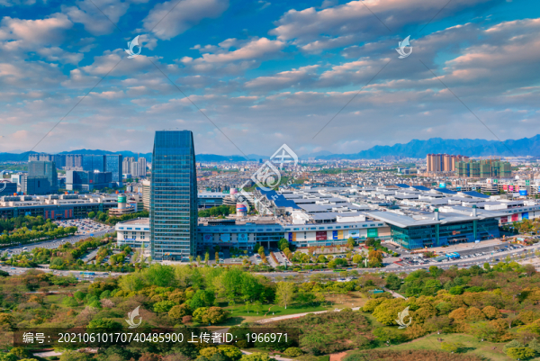 義烏城市環(huán)境航拍