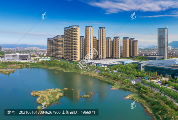 義烏城市環(huán)境航拍