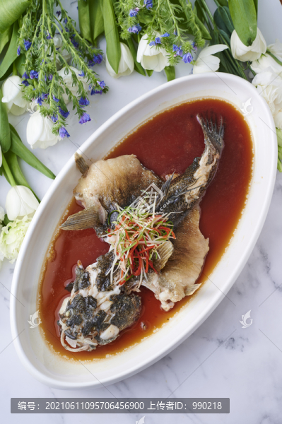 清蒸筍殼魚