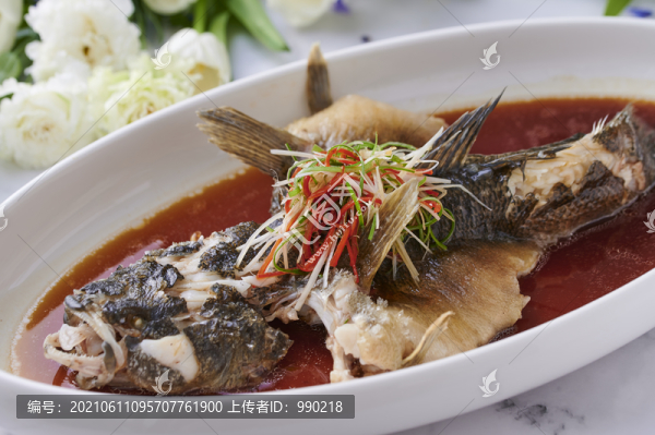 清蒸筍殼魚