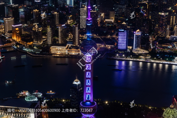 魔都上海夜色