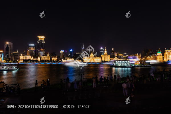 魔都上海夜色