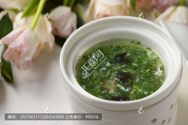 薺菜海參羹