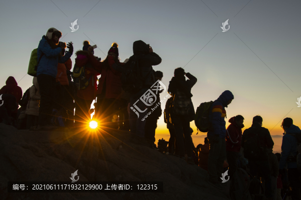 光明頂日出