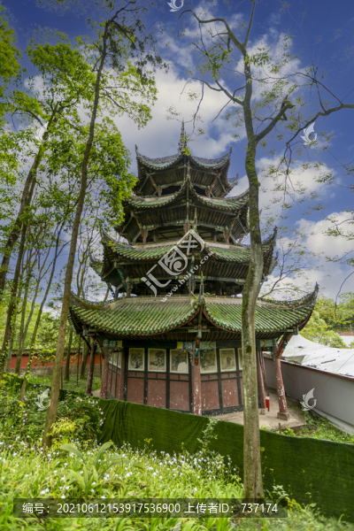 重慶大足石刻之寶頂山石刻寶塔