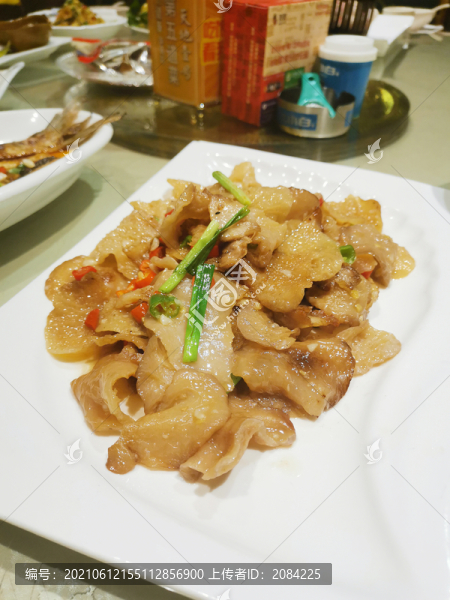 野生木耳炒肉