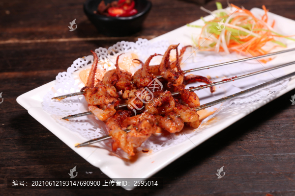 烤魷魚須