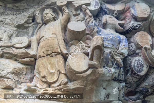 重慶大足石刻之寶頂山石刻16窟