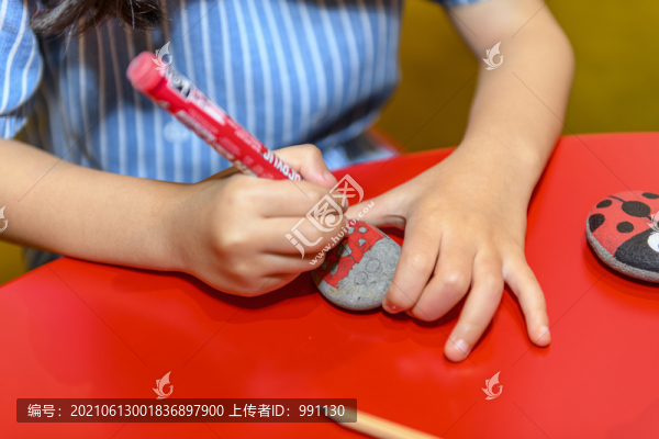兒童石頭畫特效