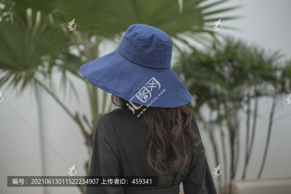 漁夫帽模特圖