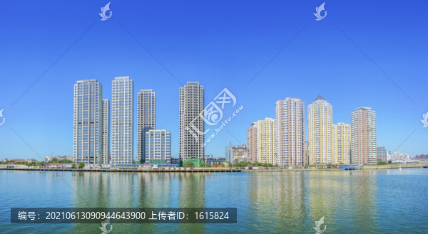 天津海河外灘大畫(huà)幅