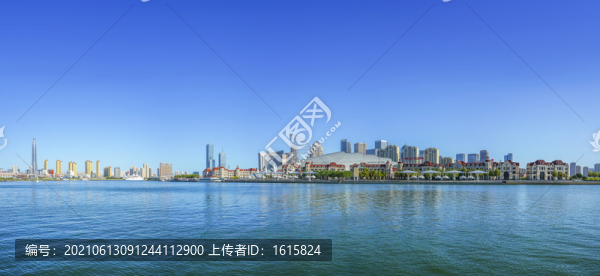 天津海河外灘大畫幅