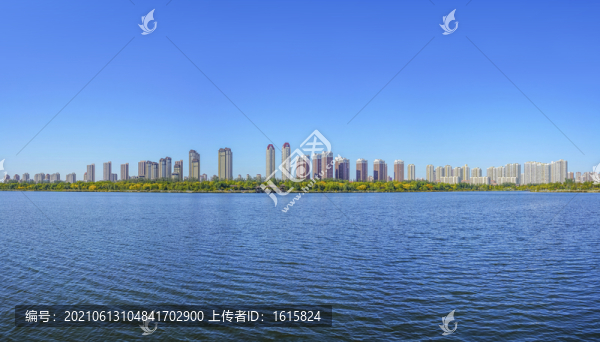 天津梅江居住區(qū)全景大畫幅
