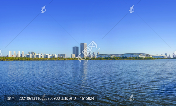 天津梅江居住區(qū)全景大畫幅