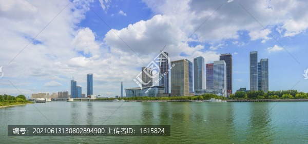 天津于家堡全景大畫(huà)幅
