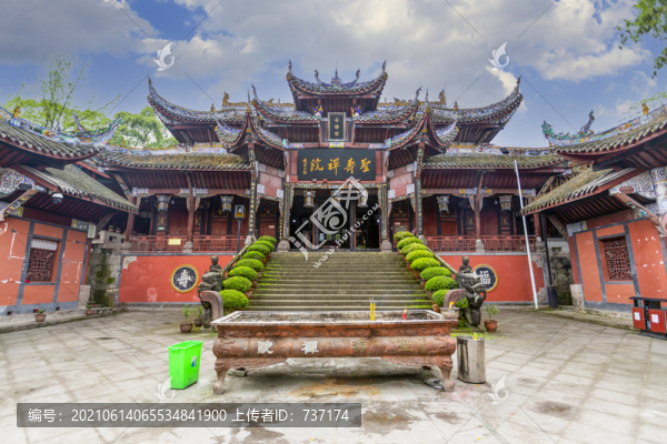 重慶大足圣壽寺帝釋殿