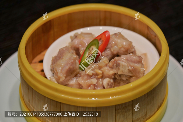 港茶蒸排骨