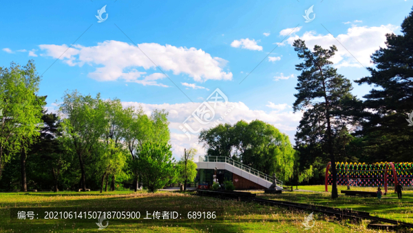 湖光山色