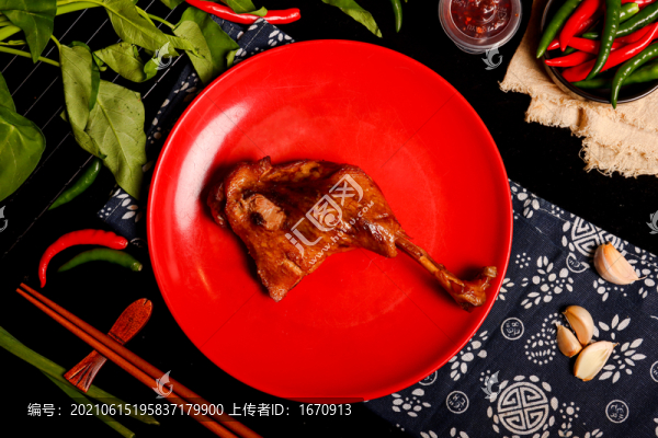 鹵鴨腿