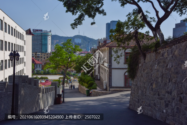 山東省煙臺市煙臺山景區(qū)風(fēng)光
