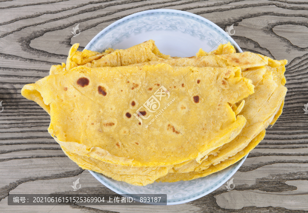 玉米面煎餅