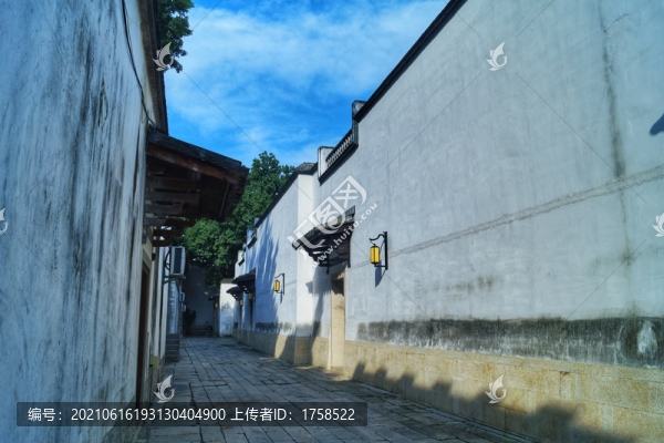 福州白墻灰瓦建筑