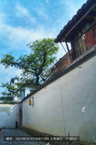 福州白墻灰瓦建筑