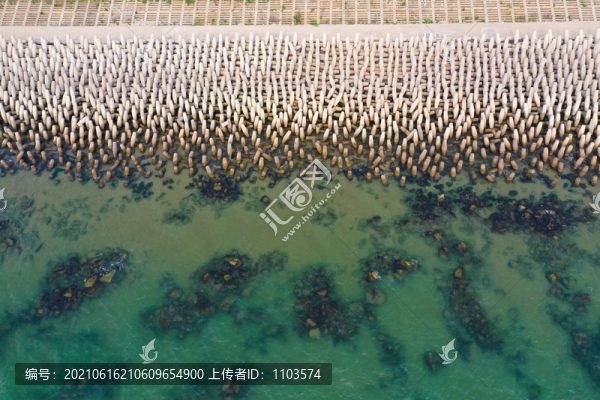 航拍黃河三角洲生態(tài)旅游區(qū)