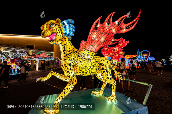 中國(guó)長(zhǎng)春長(zhǎng)影第五屆消夏燈會(huì)場(chǎng)景