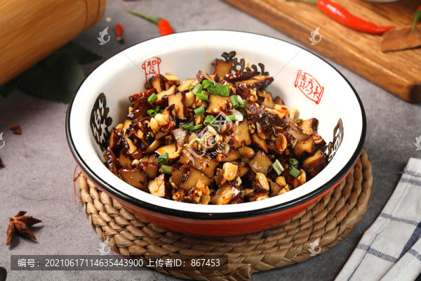 炒香干