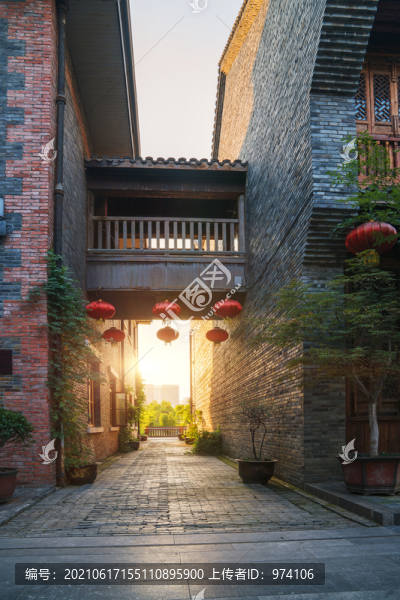 武漢漢口里古建筑群和古鎮(zhèn)街景