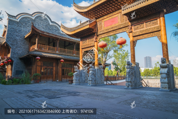 武漢漢口里古建筑群和古鎮(zhèn)街景