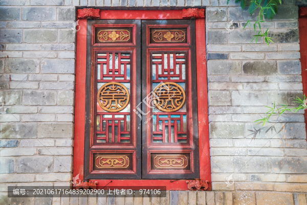 中國(guó)傳統(tǒng)古典特色古建筑木窗