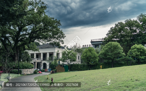 煙臺山公園俯瞰福州城區(qū)