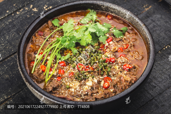 水煮牛肉