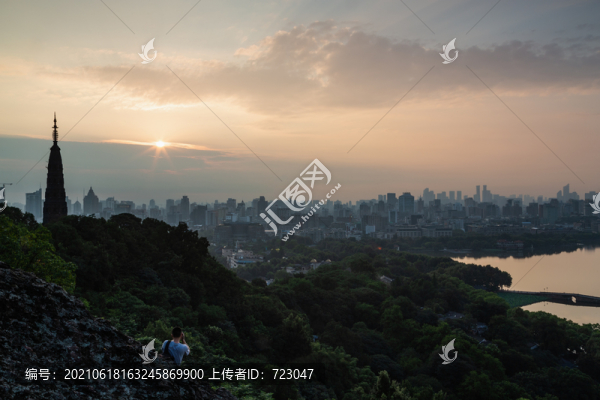 杭州西湖保俶塔