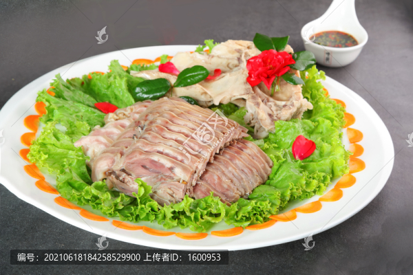 蒜泥羊頭肉