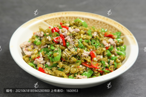 酸豆角肉沫