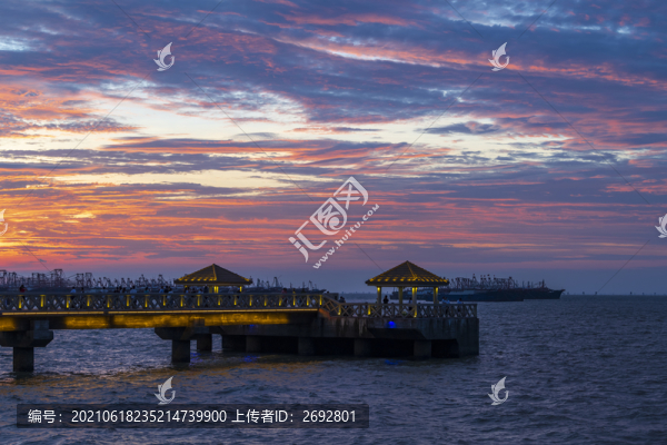 火燒云晚霞高清