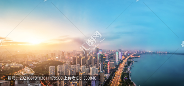 航拍青島西海岸風(fēng)光