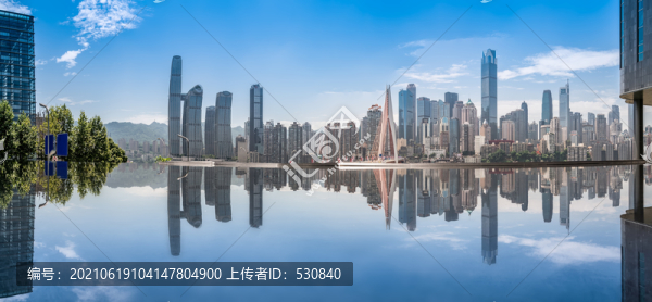 重慶城市建筑景觀天際線